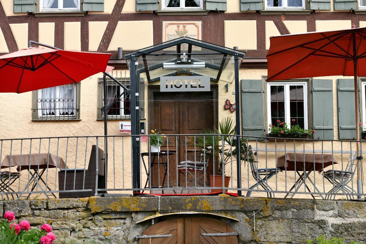 Landhotel Schwarzes Ross Rothenburg ob der Tauber Ngoại thất bức ảnh