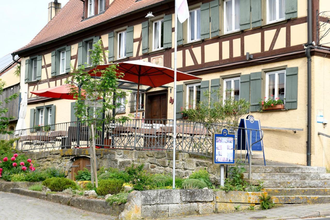 Landhotel Schwarzes Ross Rothenburg ob der Tauber Ngoại thất bức ảnh