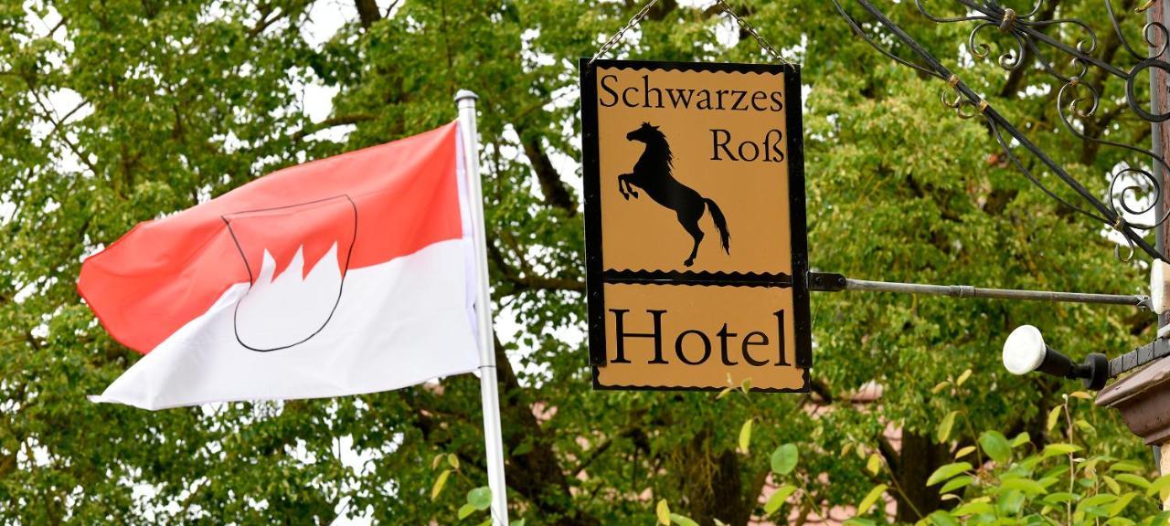 Landhotel Schwarzes Ross Rothenburg ob der Tauber Ngoại thất bức ảnh