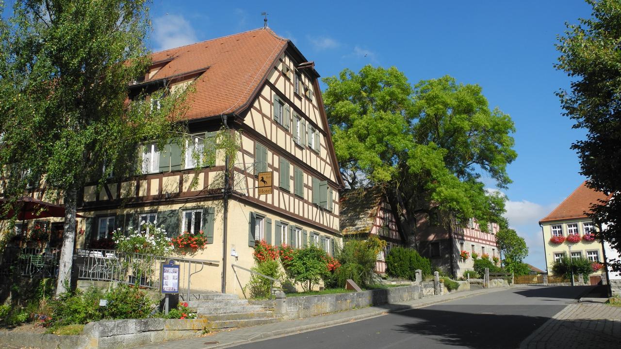 Landhotel Schwarzes Ross Rothenburg ob der Tauber Ngoại thất bức ảnh